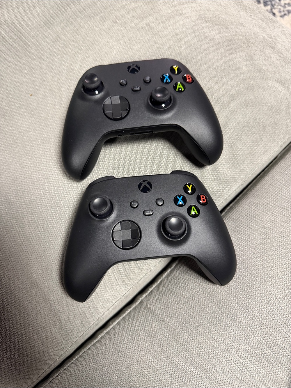 Microsoft Xbox Wireless Controllers - Black with Colored ABXY